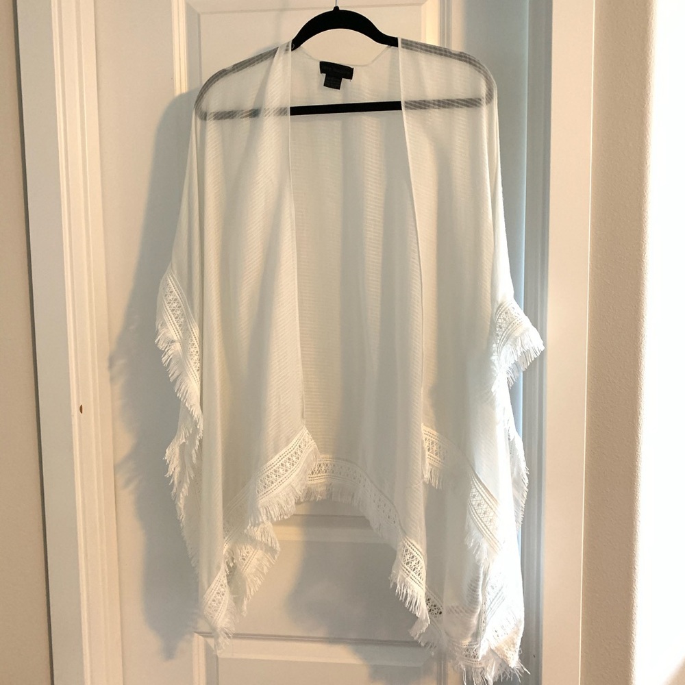 Steve Madden Poncho White